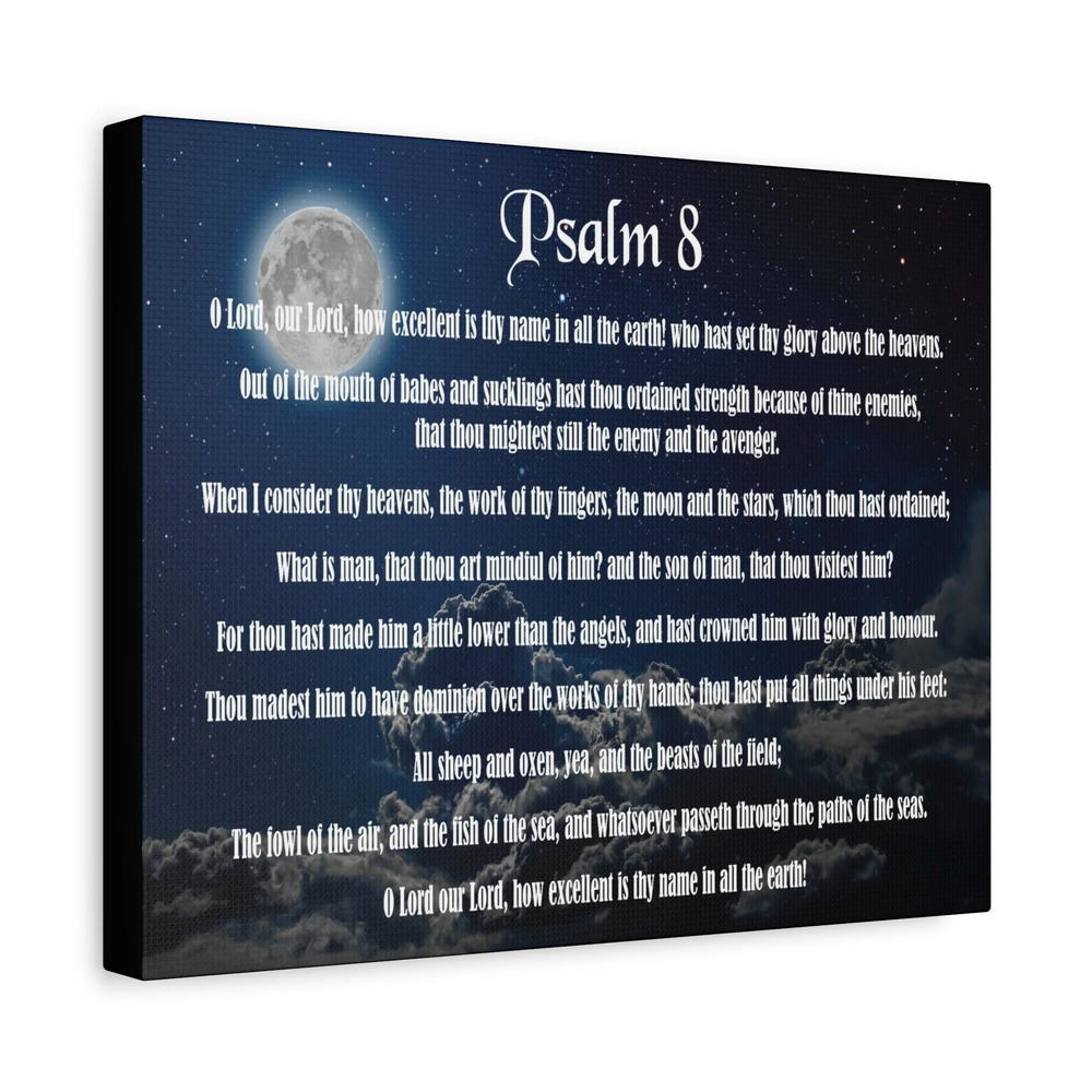 Scripture Walls Surrounded By Your Glory Psalm 8:1 Christian Wall Art Bible